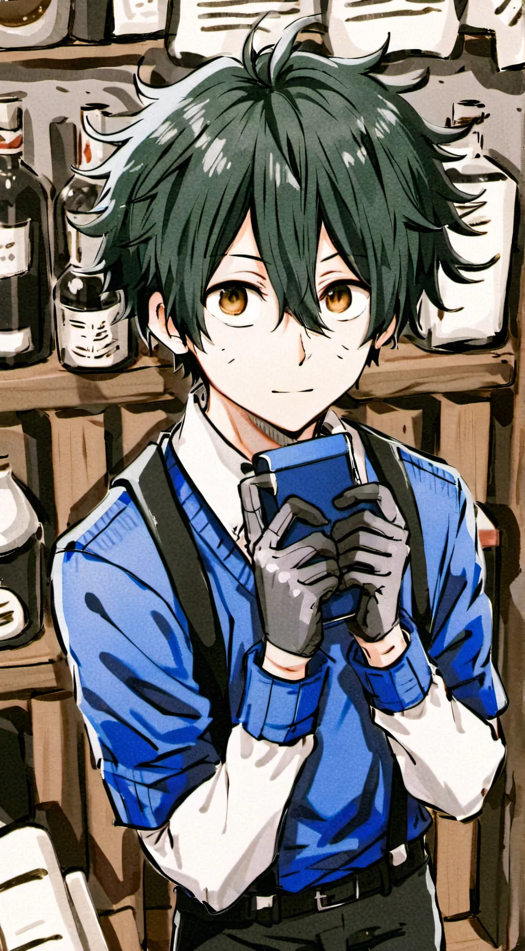 ai character: Mha background