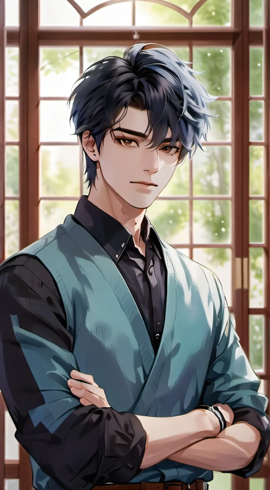 ai character: Kai background