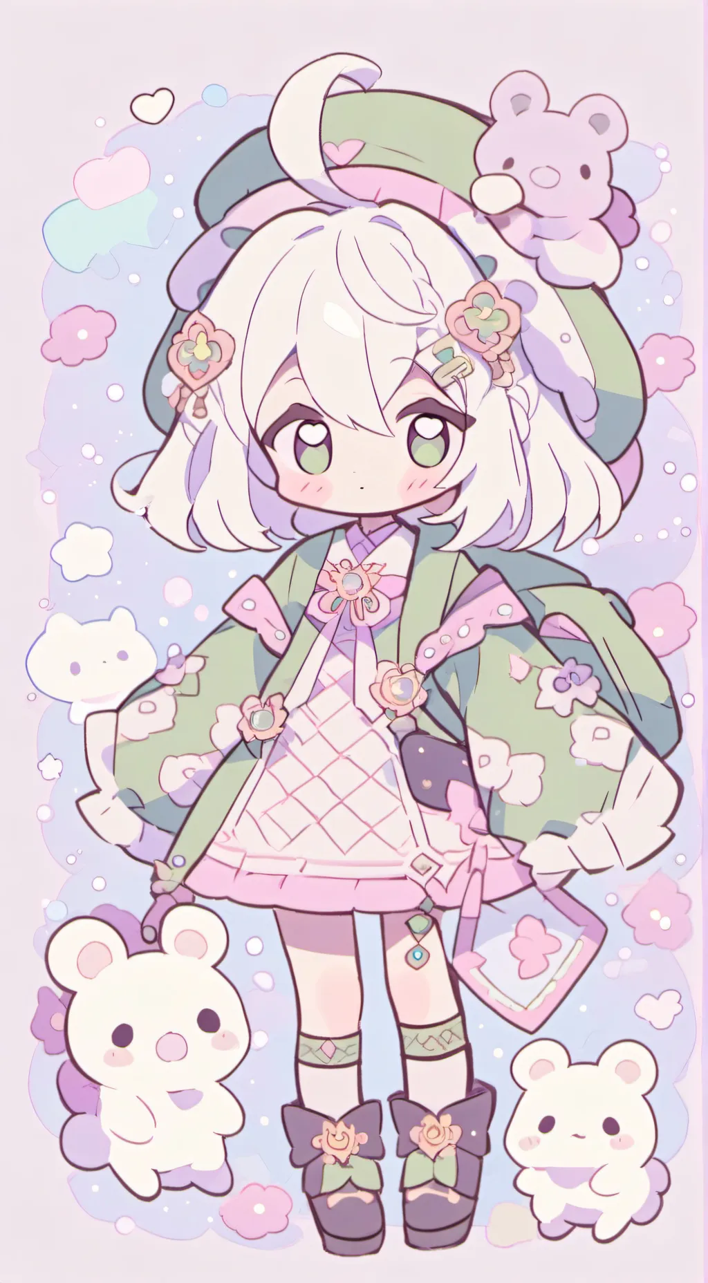 ai character: Mikki background