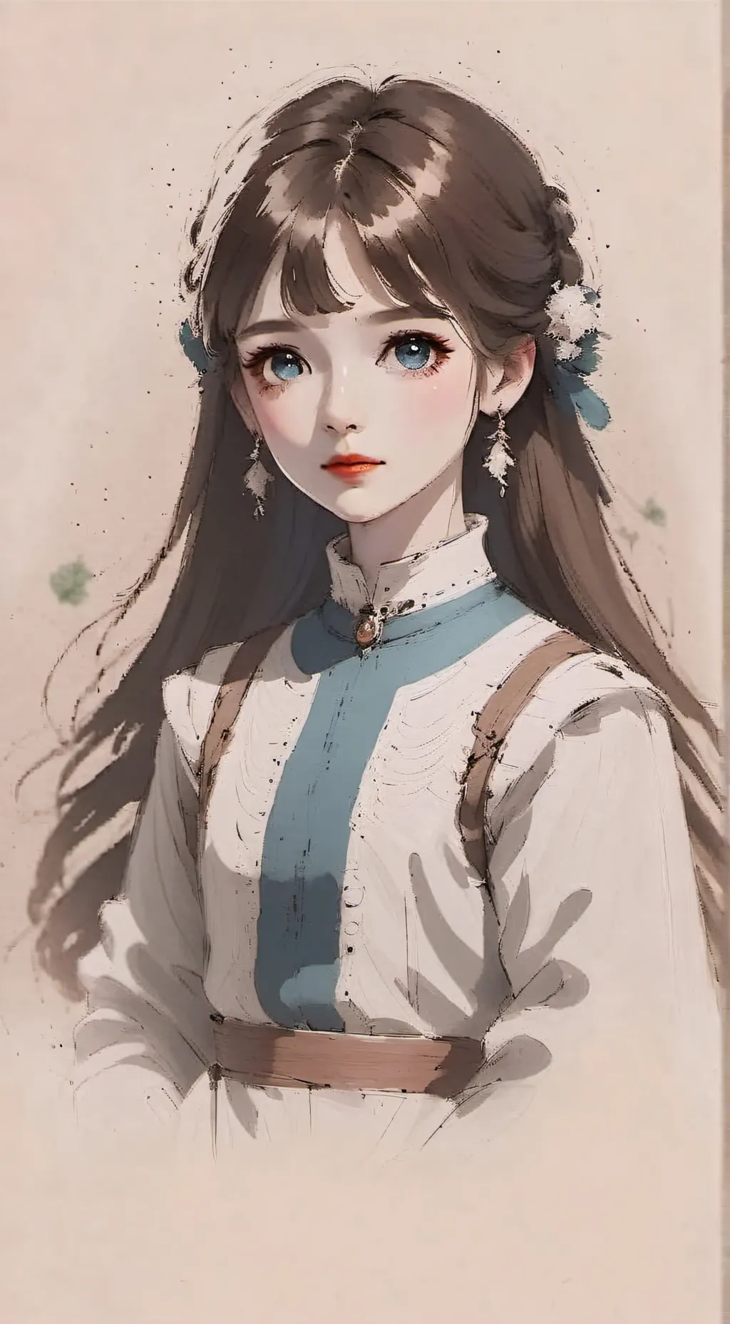 ai character: Luna background