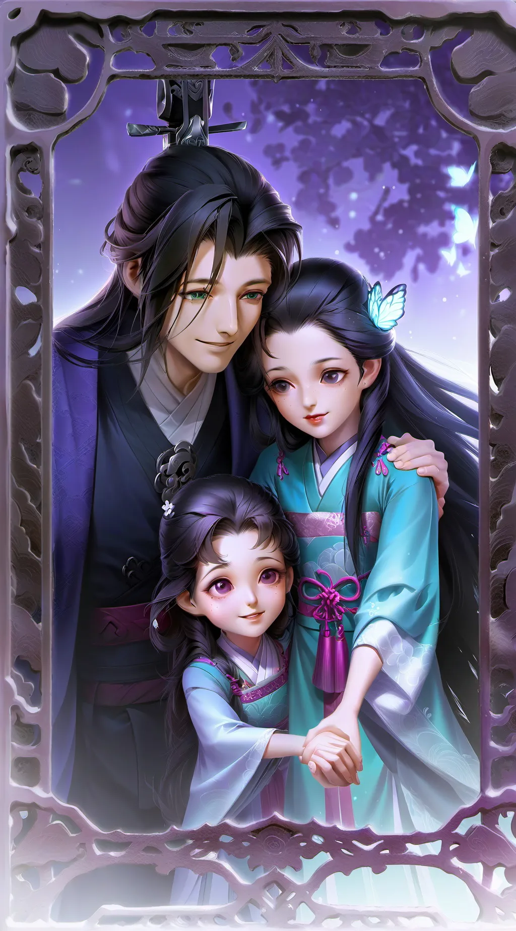 ai character: tomioka family background