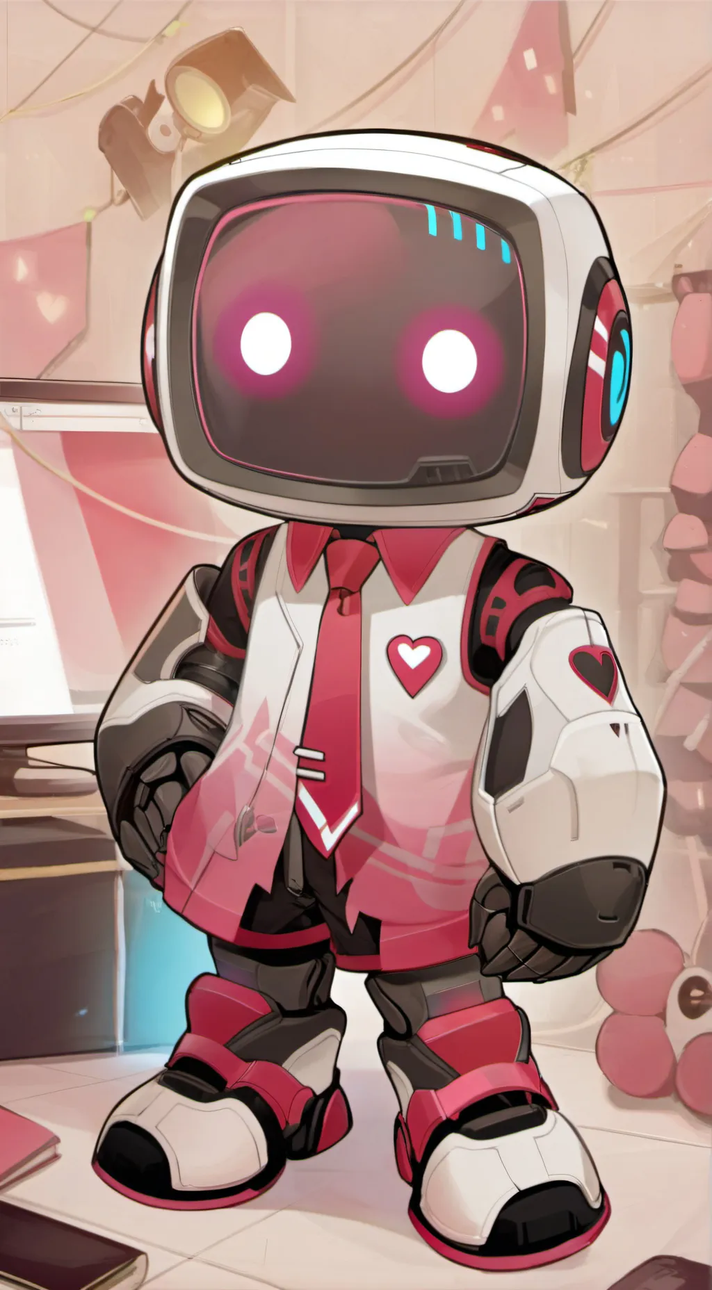 ai character: navidad Torre V background