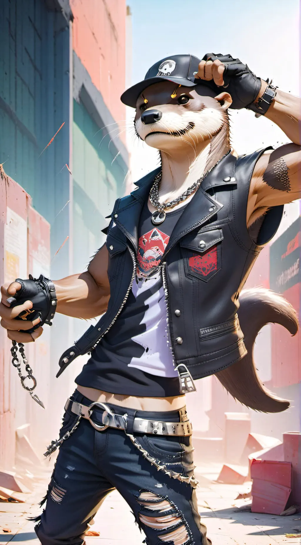 ai character: Mizu background