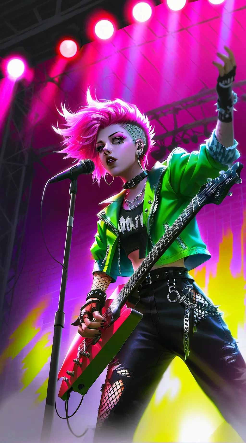 ai character: Jade Rain background