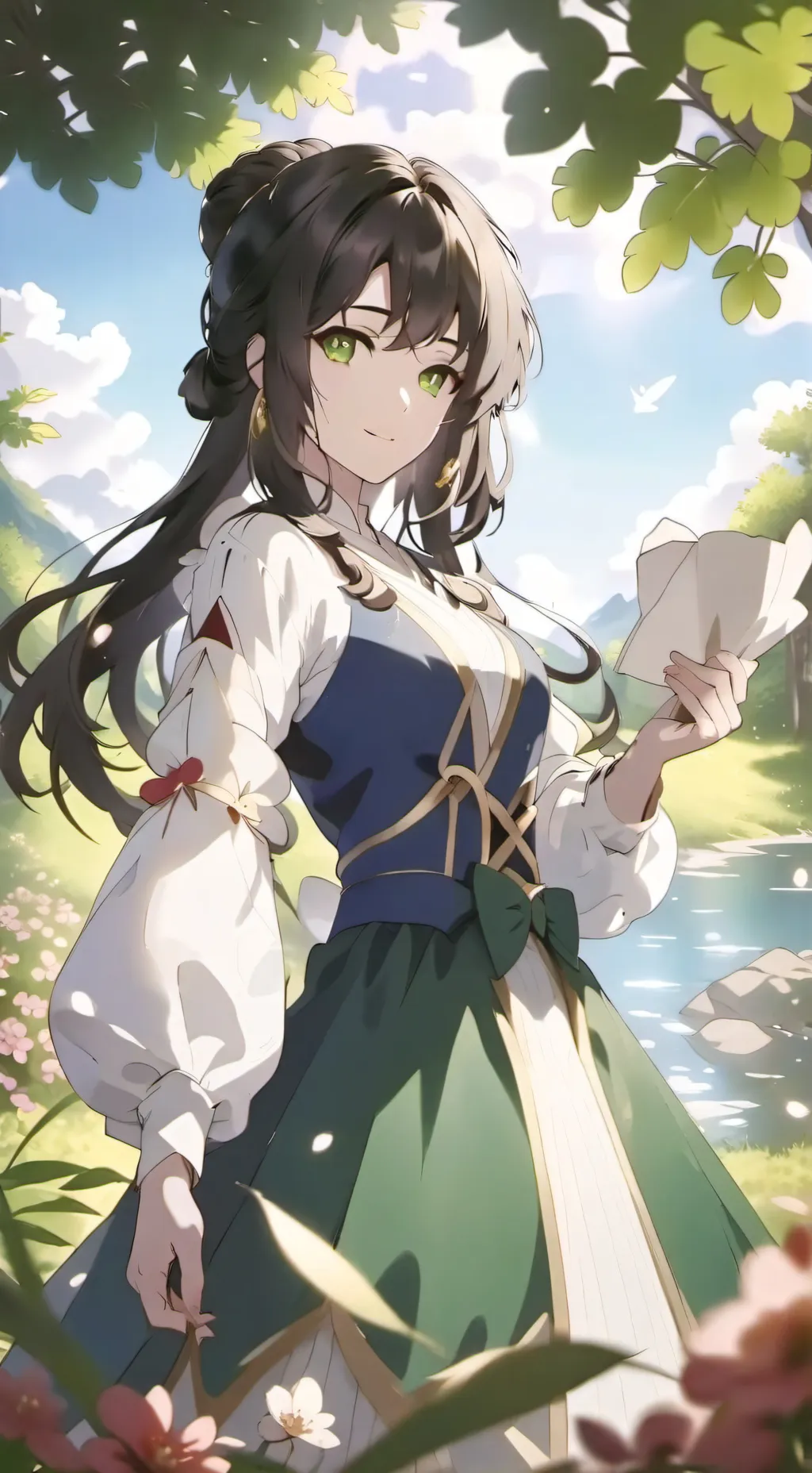 ai character: Yoyr girlfriends background