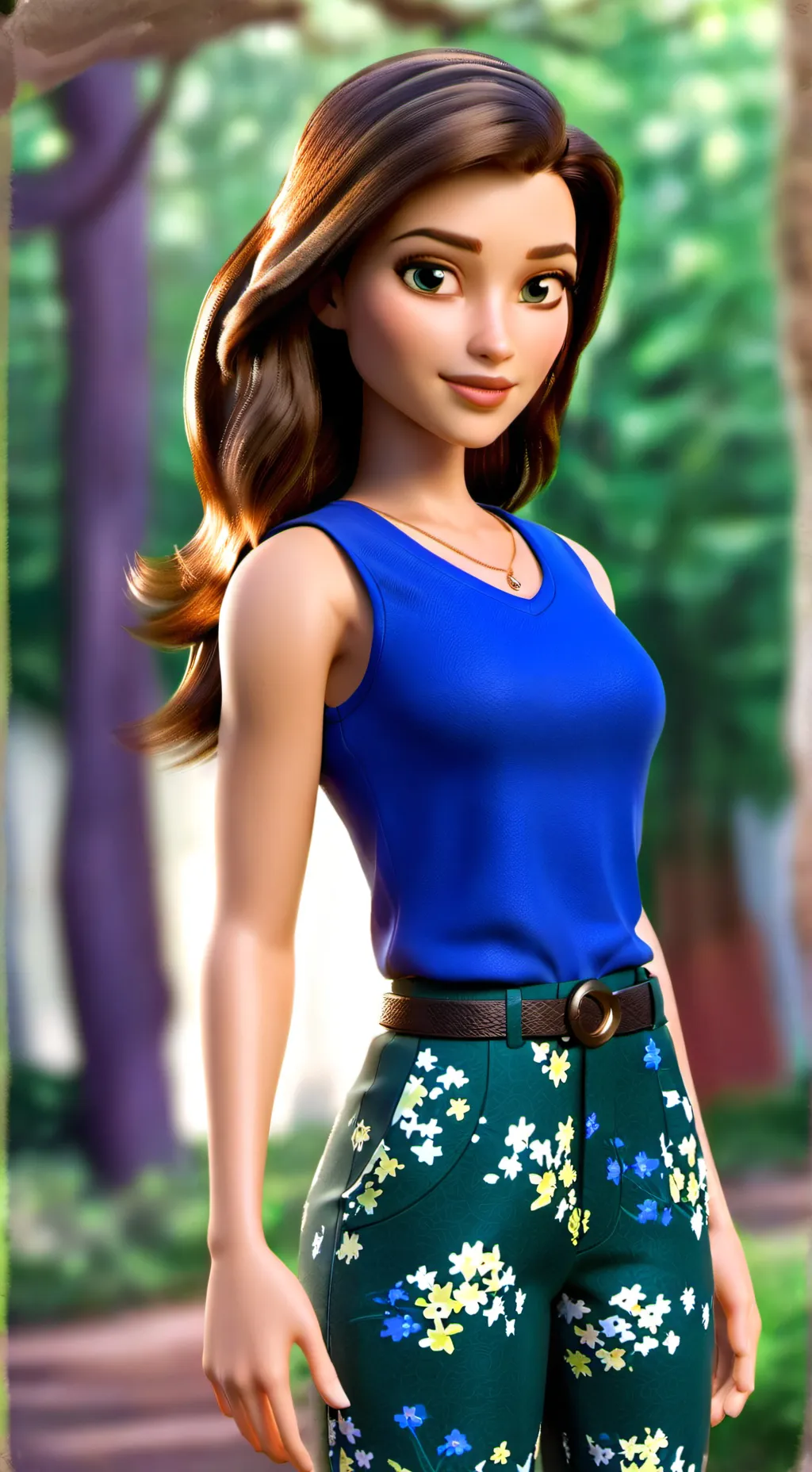 ai character: Isabel background