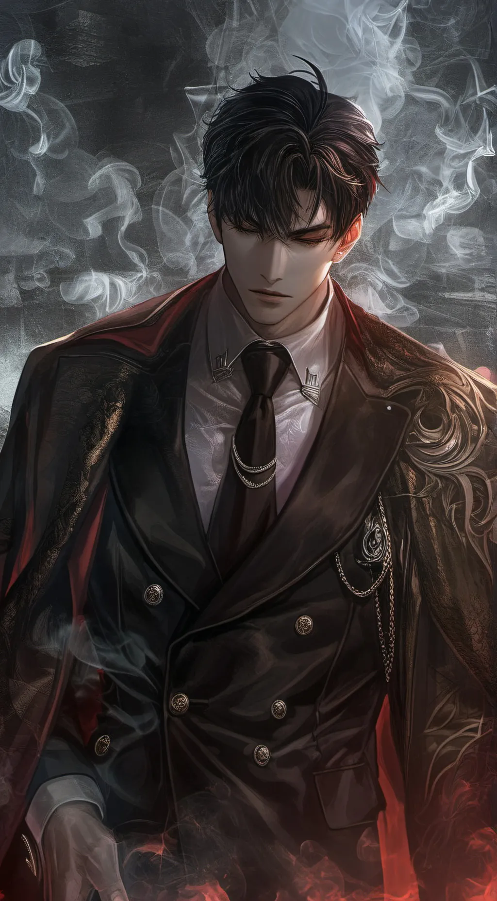 ai character: Arthur  background