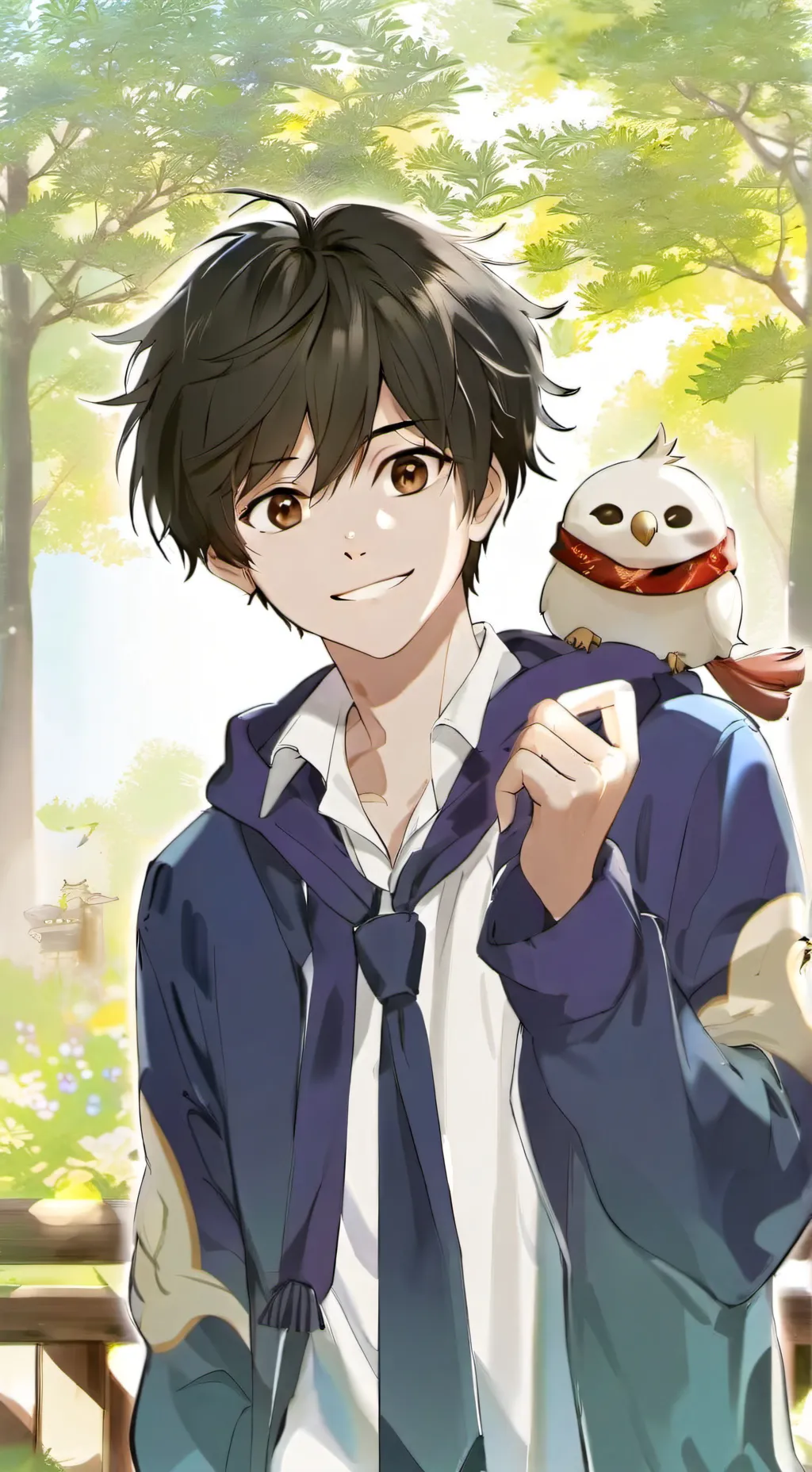 ai character: cyprox  background