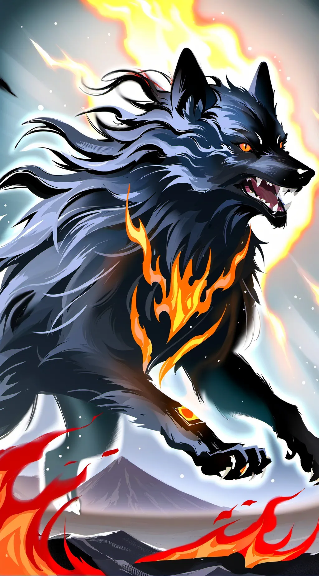 ai character: Lost ember background