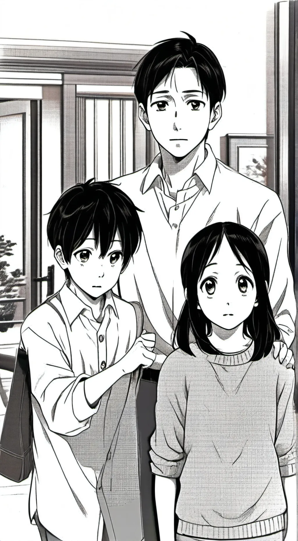 ai character: deaf ears background