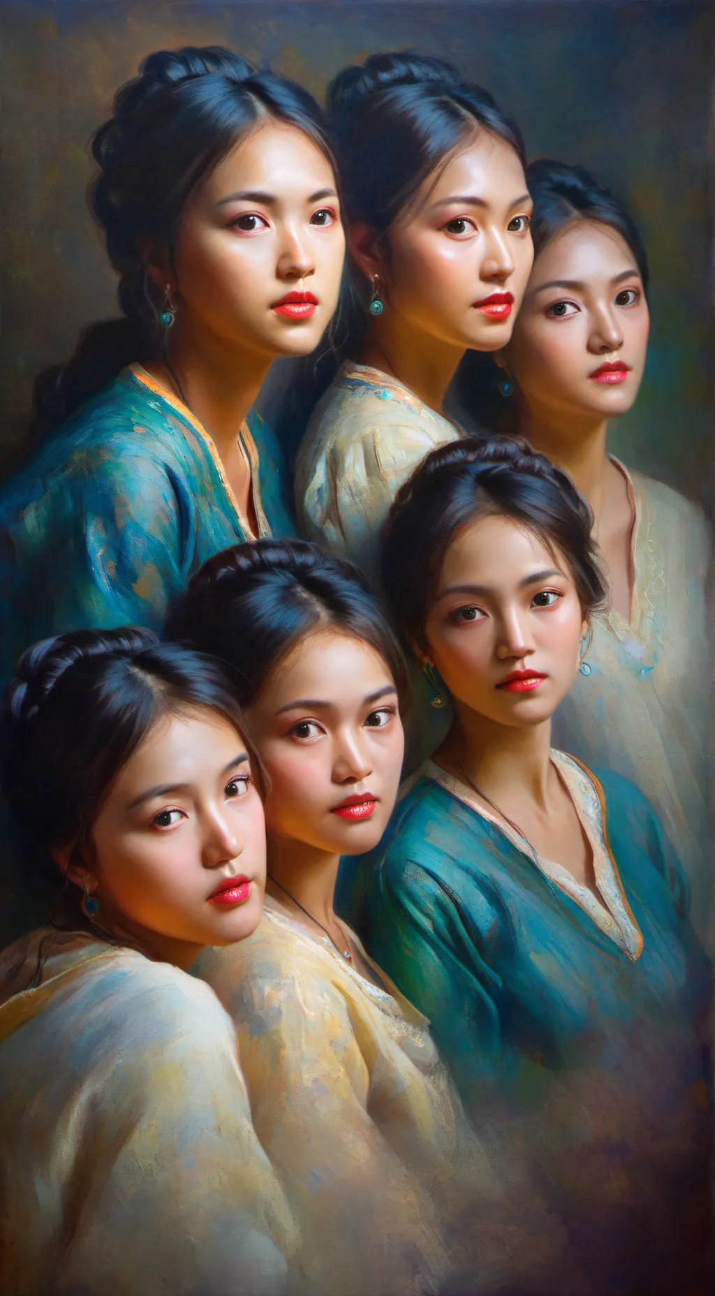 ai character: Katseye background