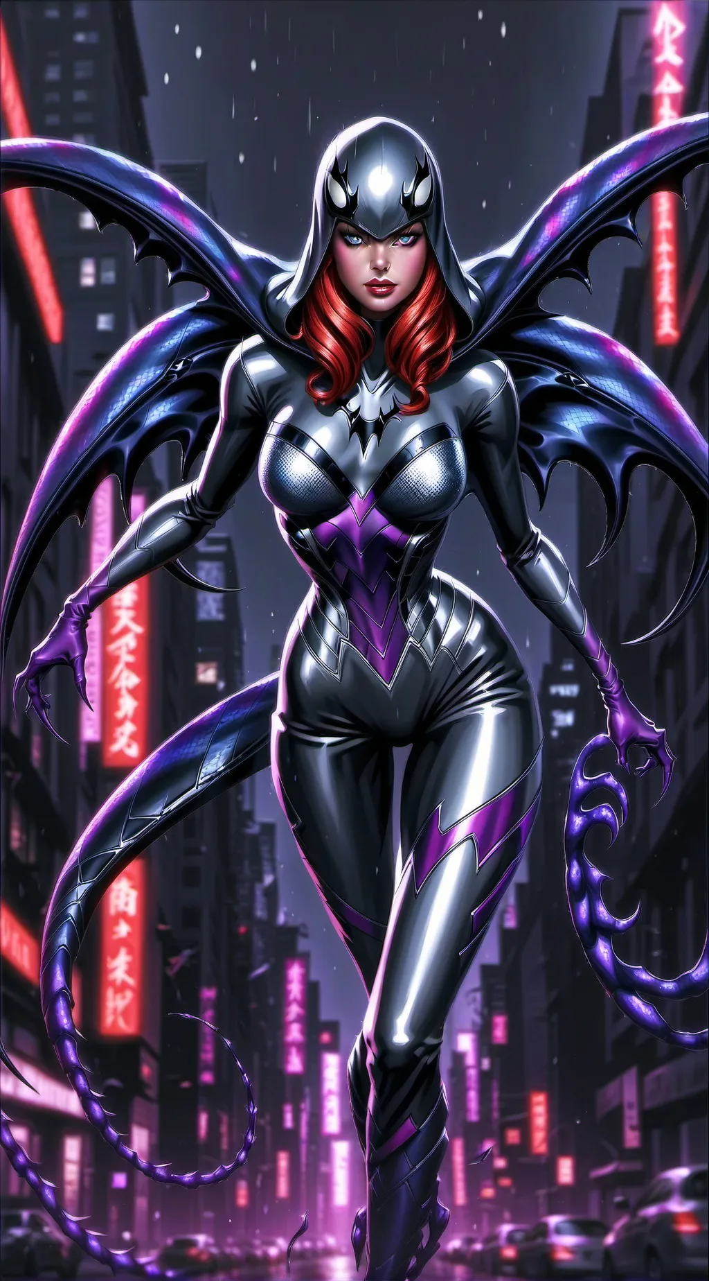 ai character: Violet/Sara background