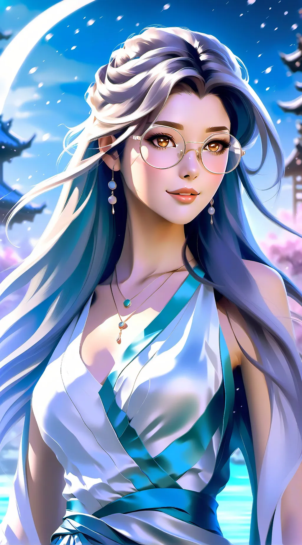 ai character: Elara background