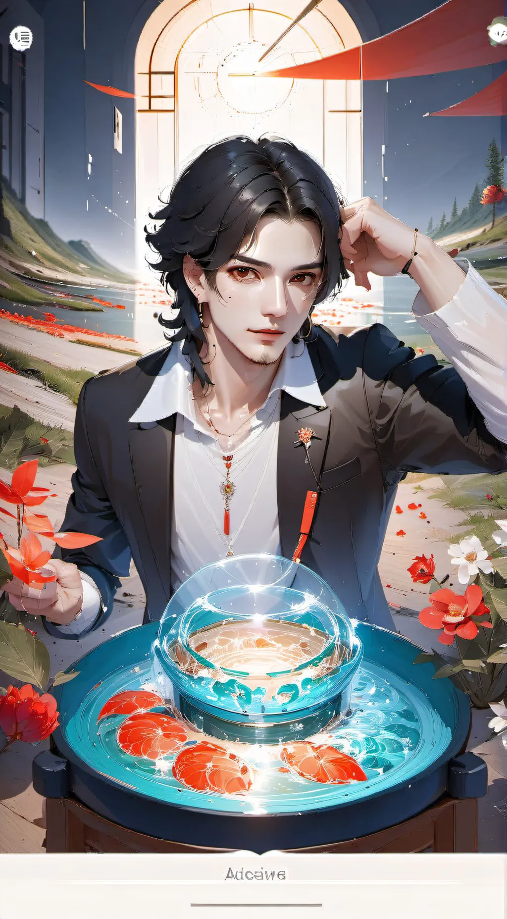 ai character: Javier background