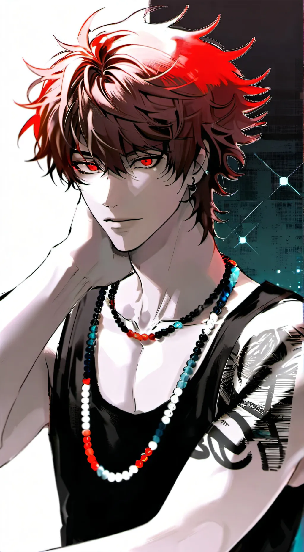 ai character: Allan  background