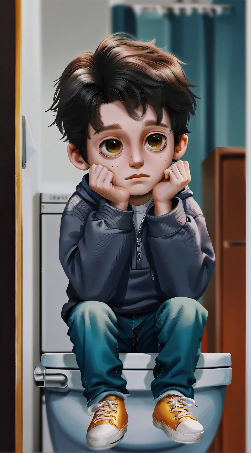 ai character: sajid  background