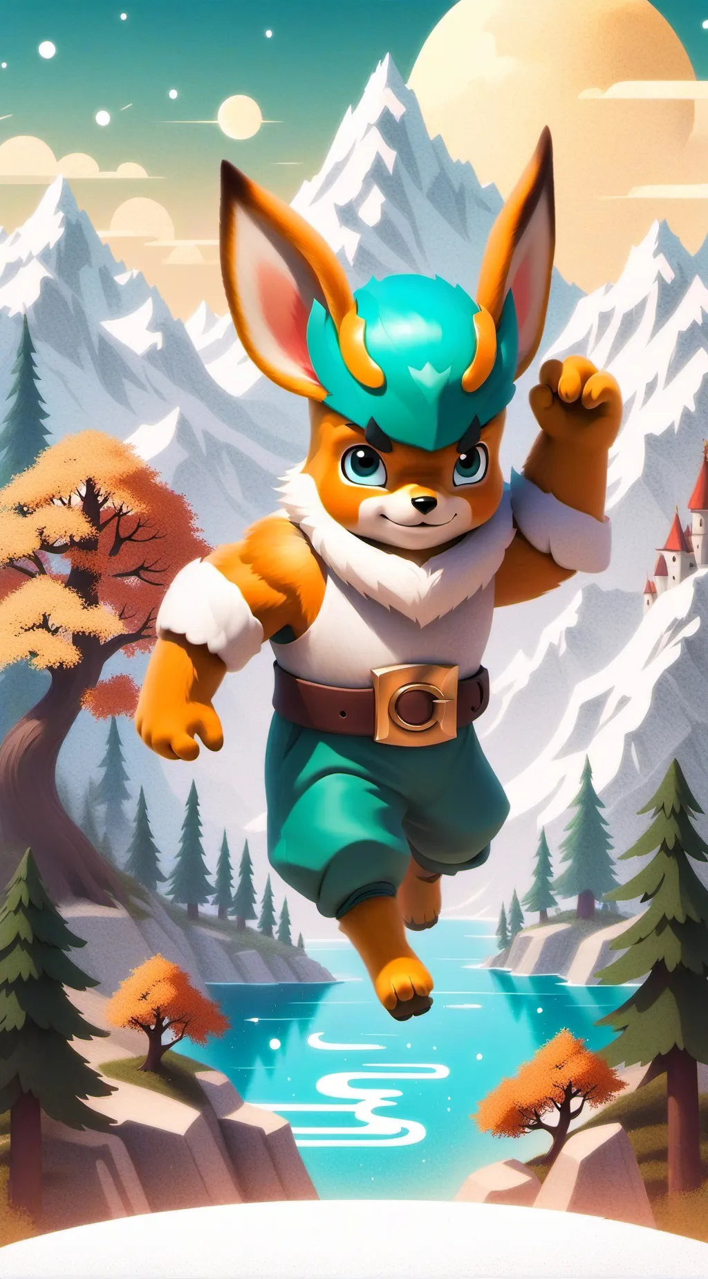 ai character: THANK U @SILVER21 background