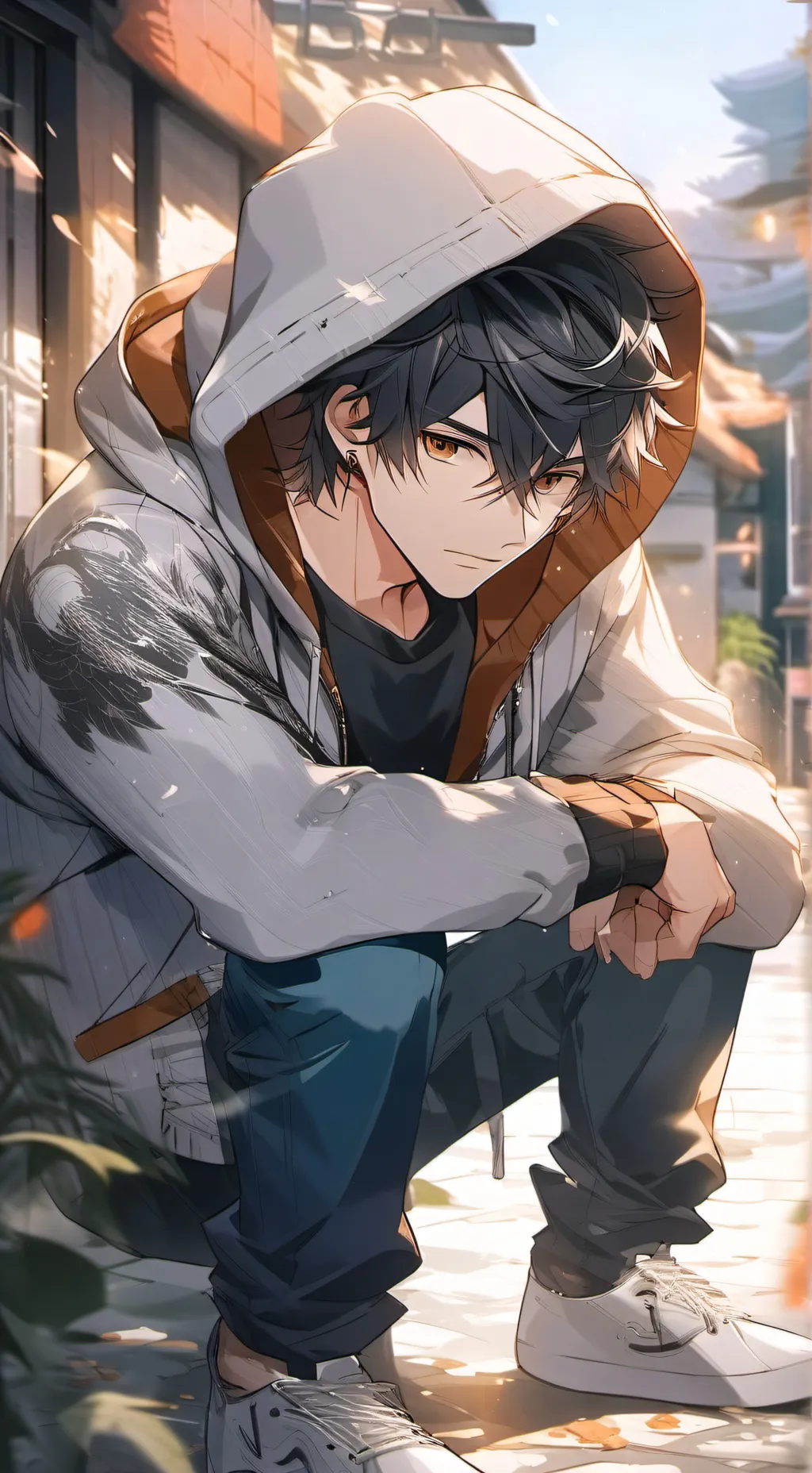 ai character: Ashes background