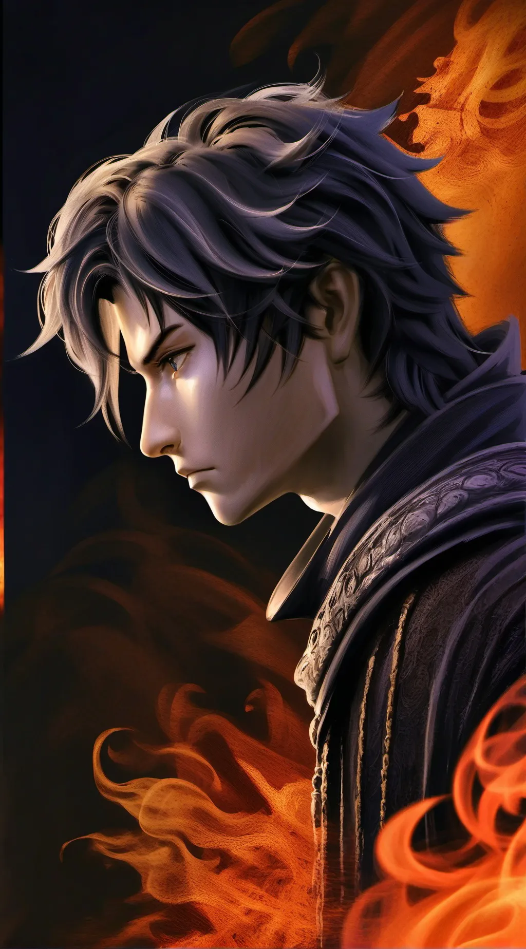 ai character: sajidpro95  background