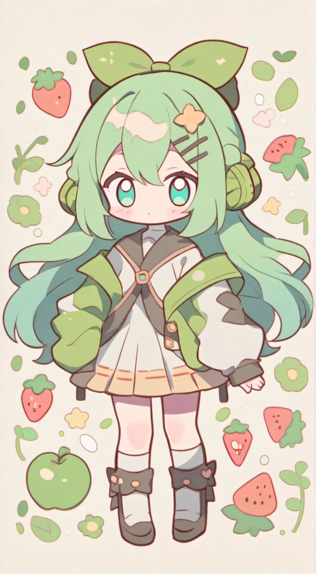 ai character: Pick me  background