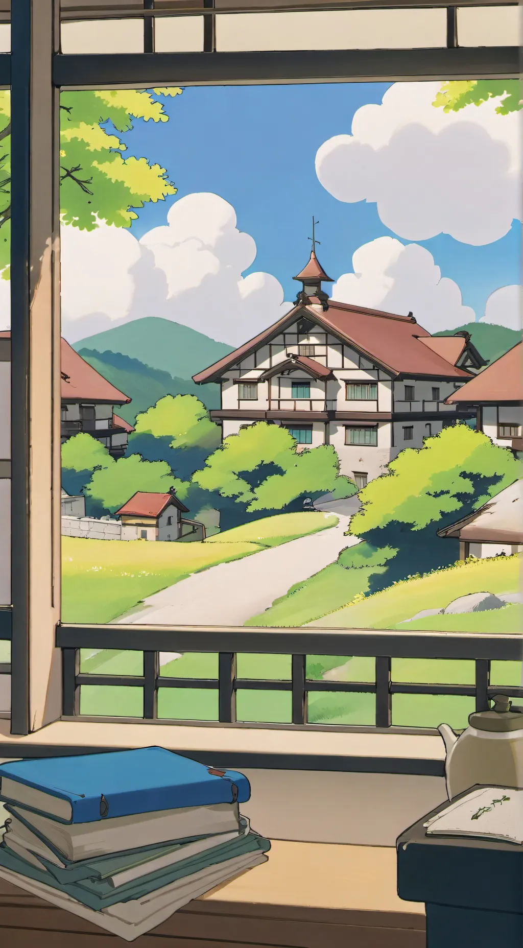 ai character: Baldi’s Basics background