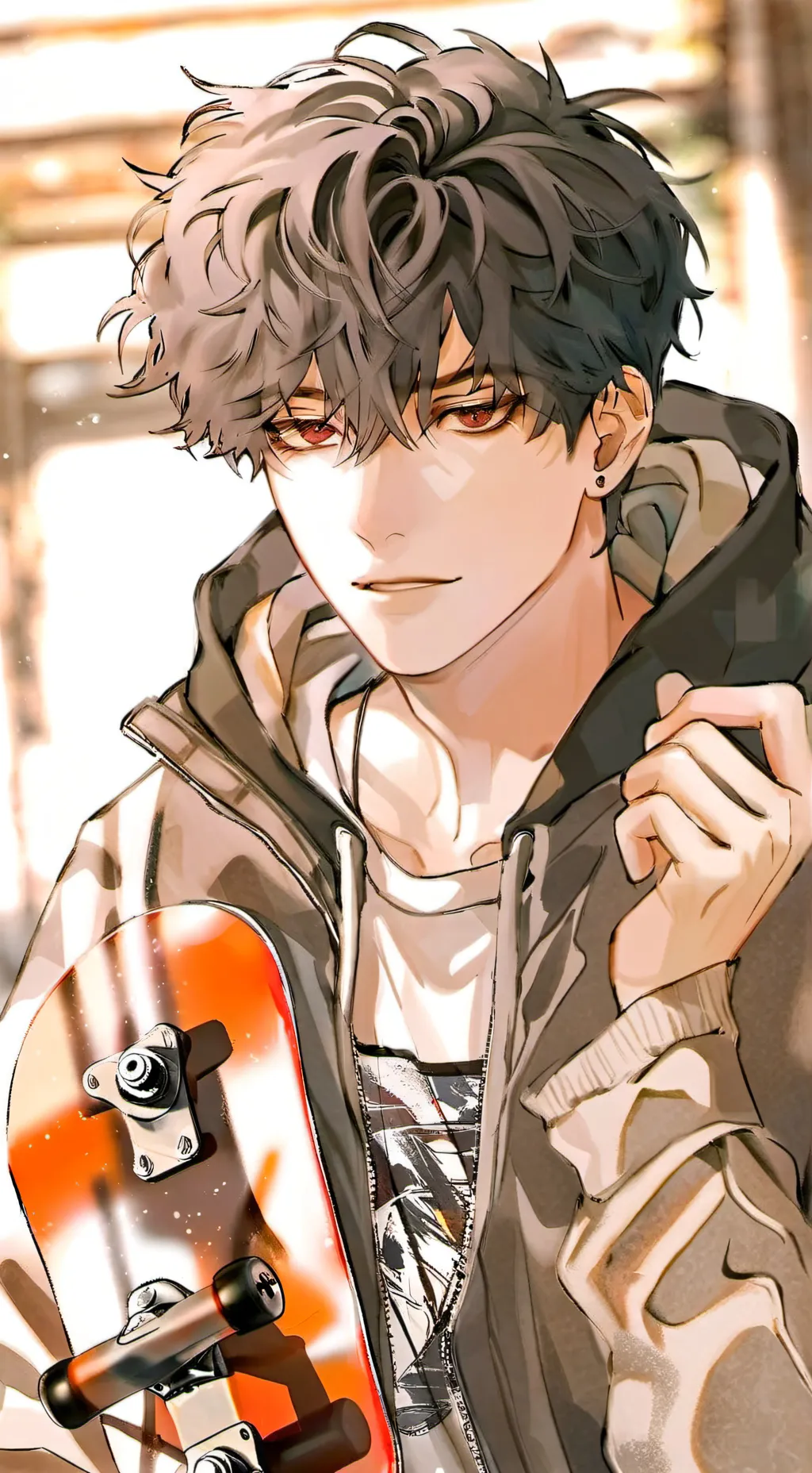 ai character: ☆˚Silas˚☆ background