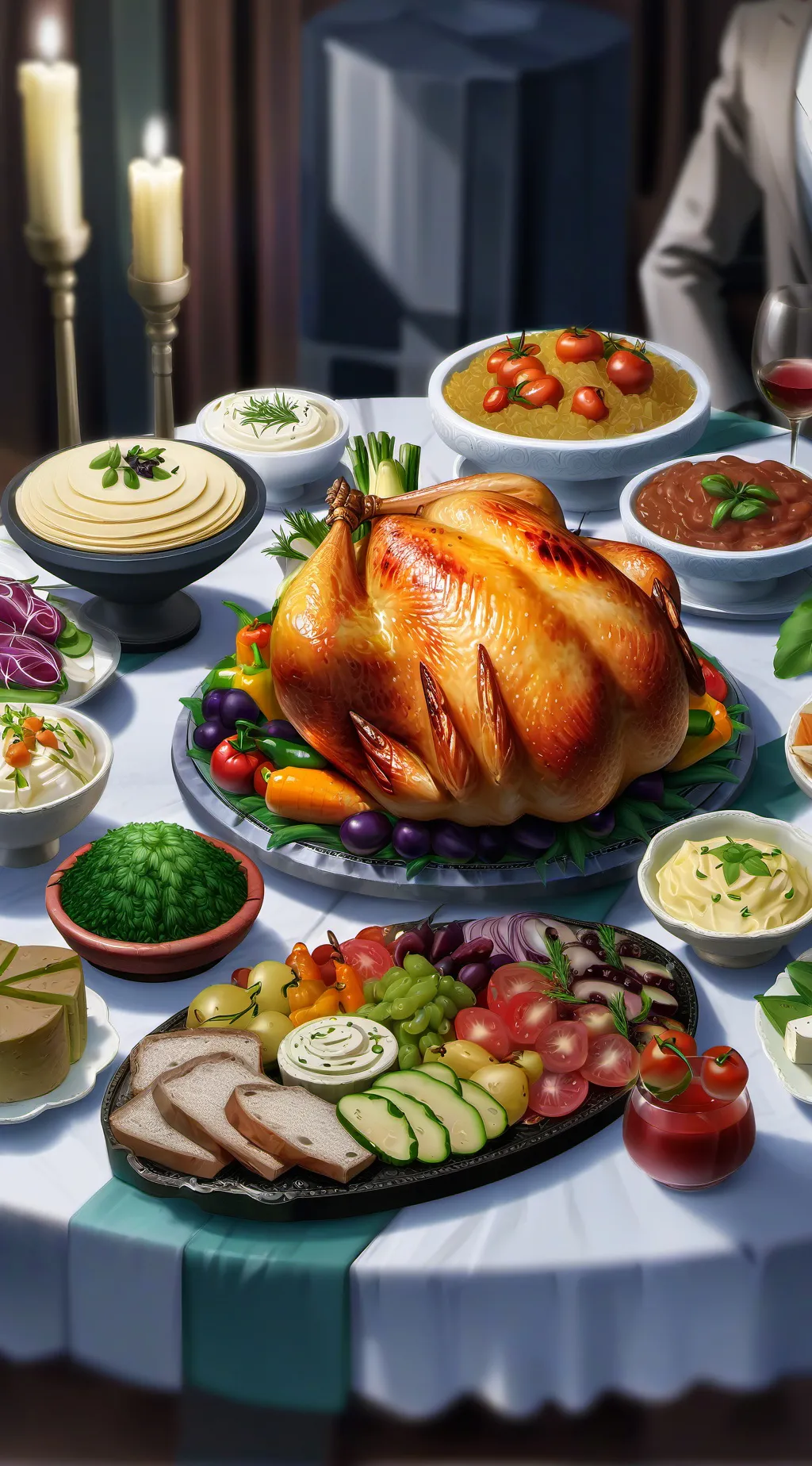 ai character: mha comida  background