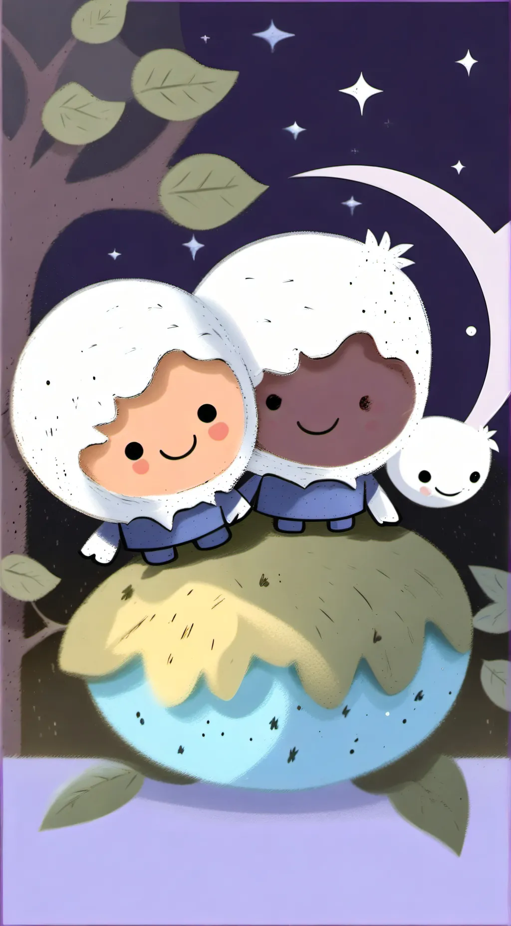 ai character: Moonberry!! background