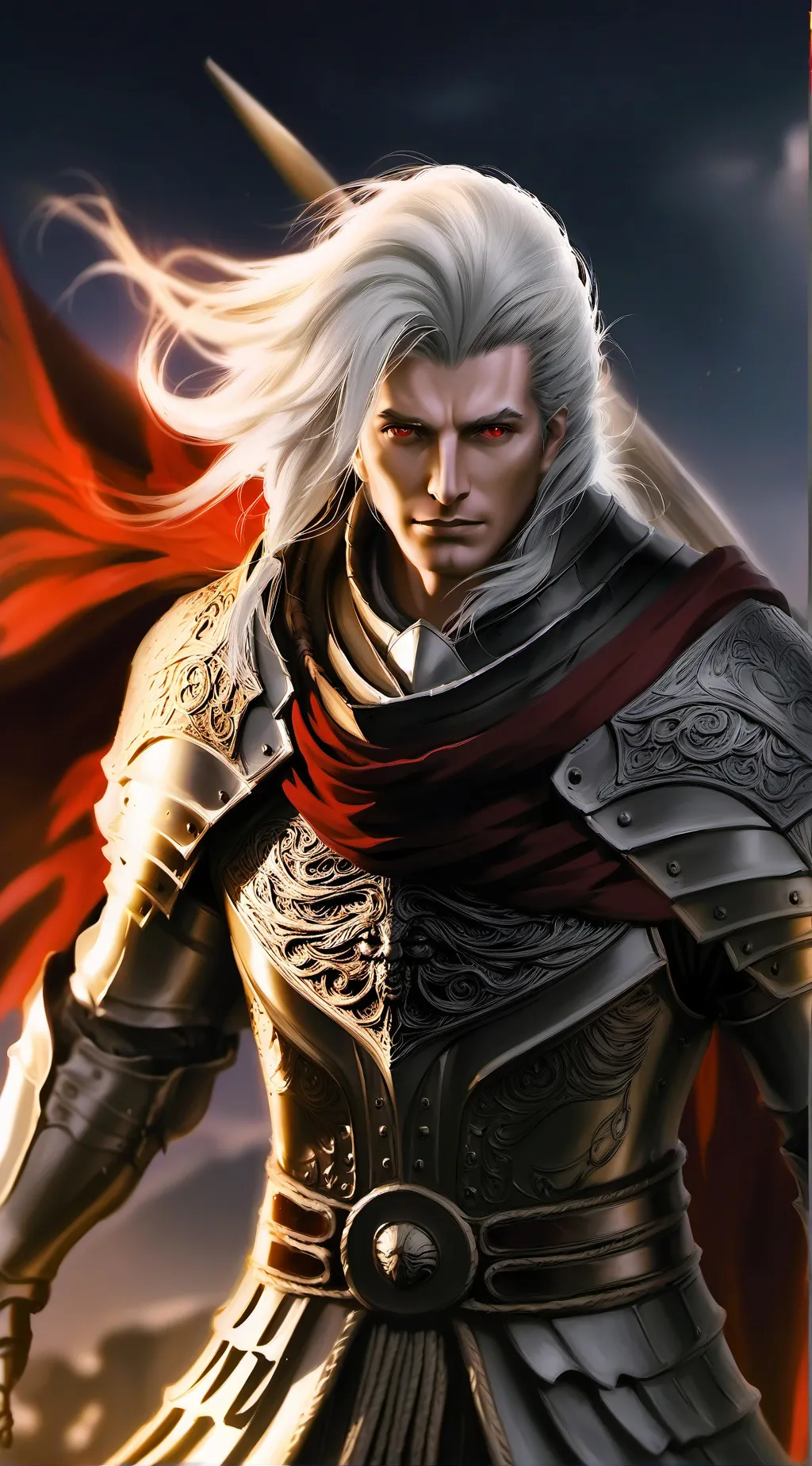 ai character: Gabriel  background