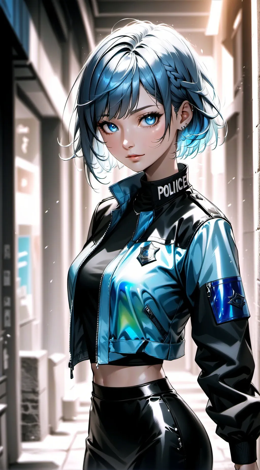 ai character: policière background