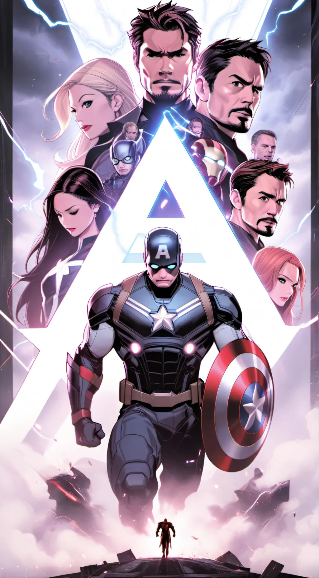 ai character: Avengers tour background