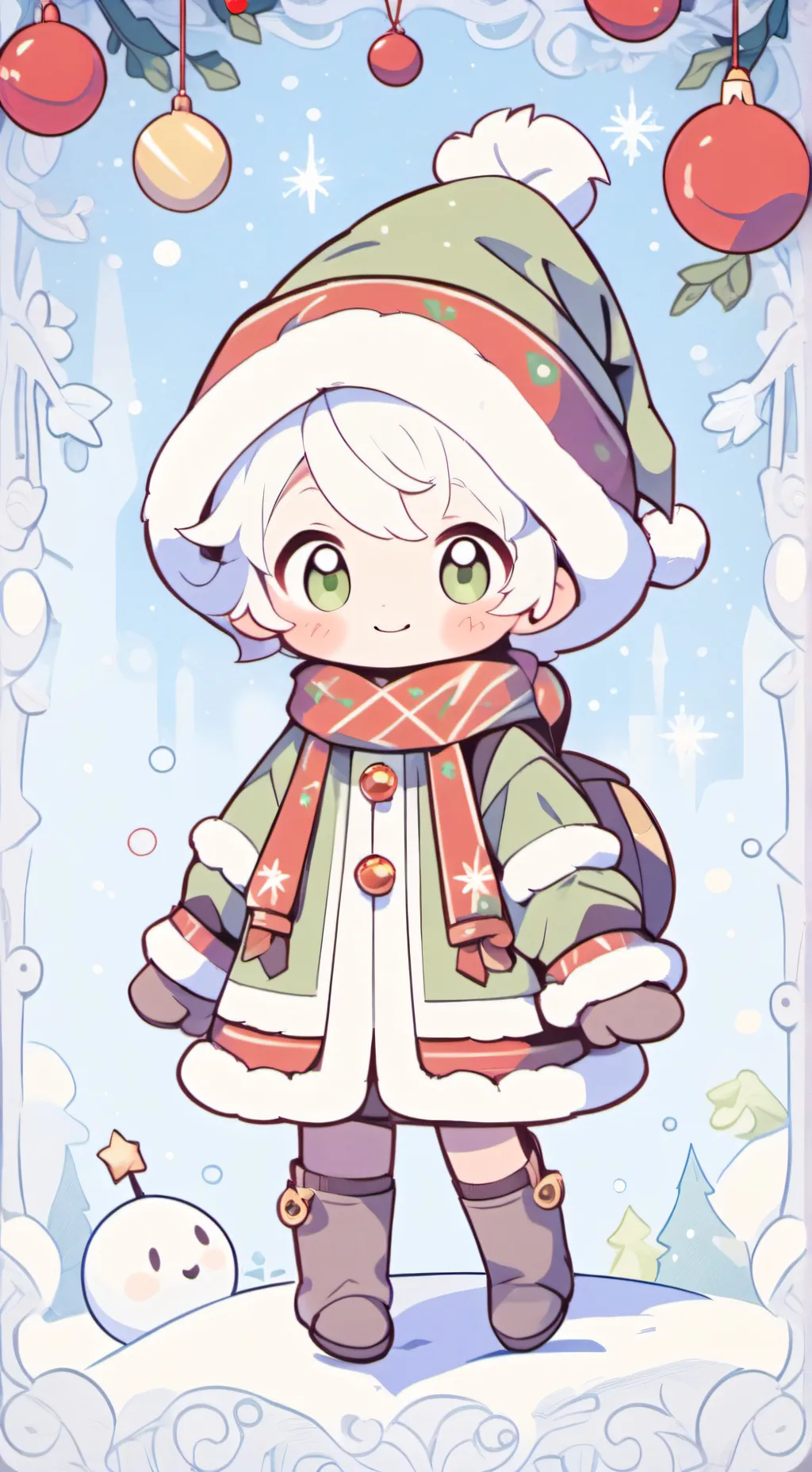 ai character: CHRISTMAS SPECIAL  background