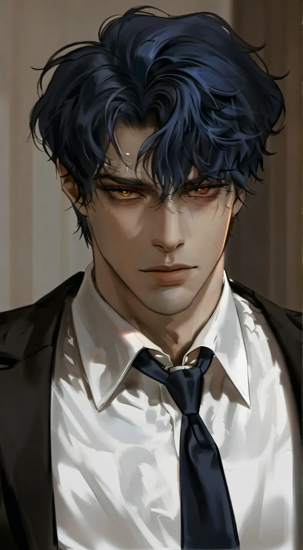 ai character: Blake Collins  background