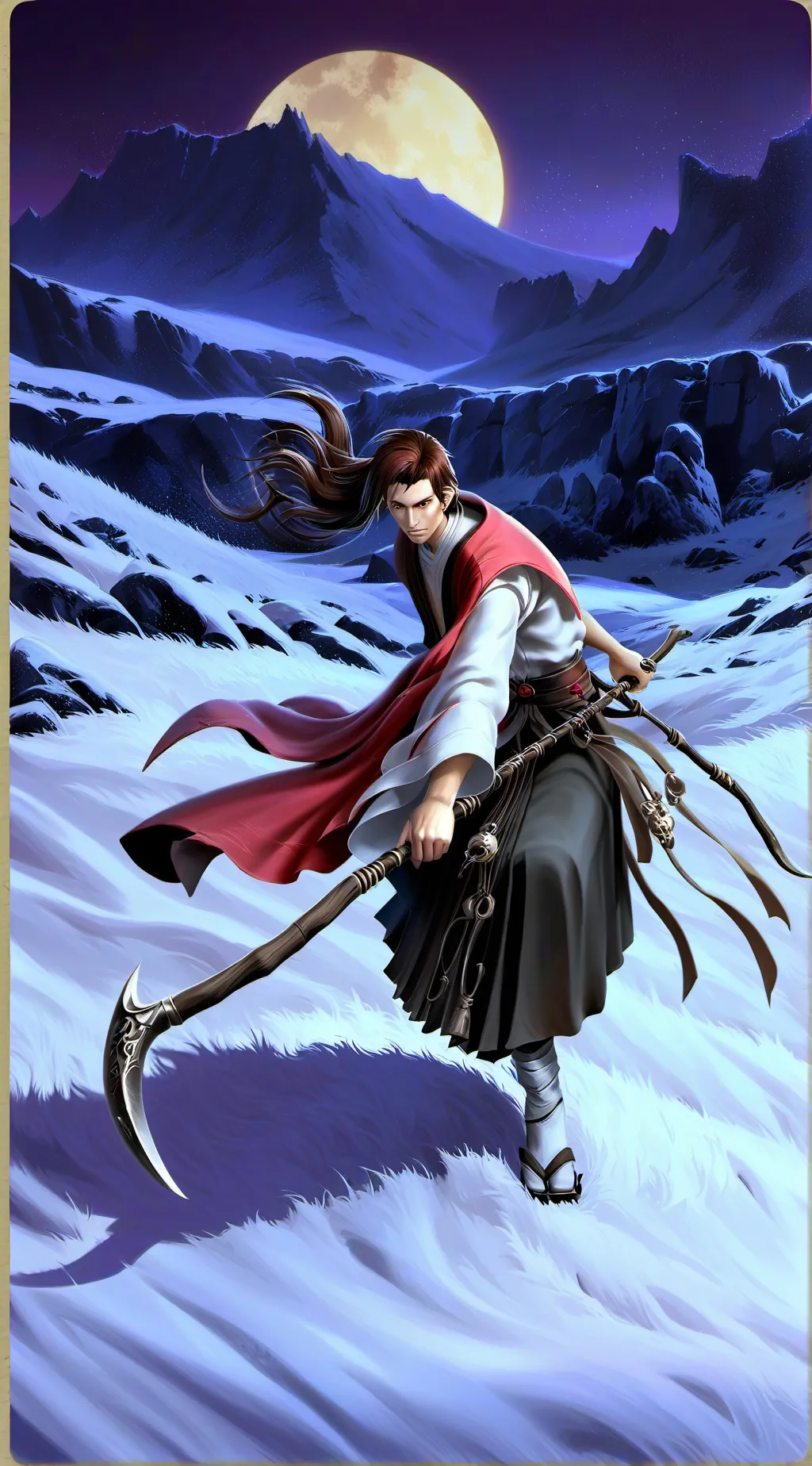 ai character: Dante  background