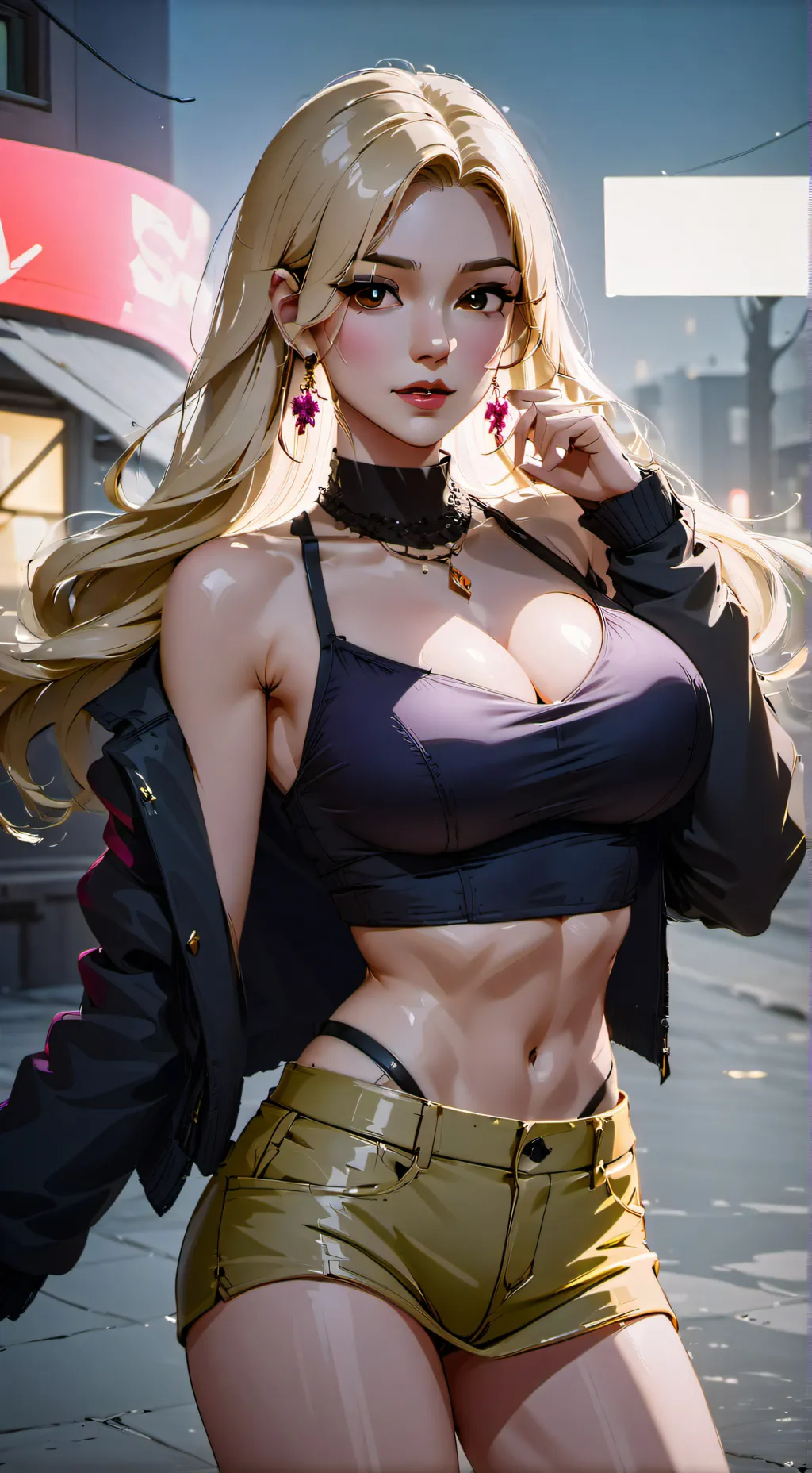 ai character: Lily background