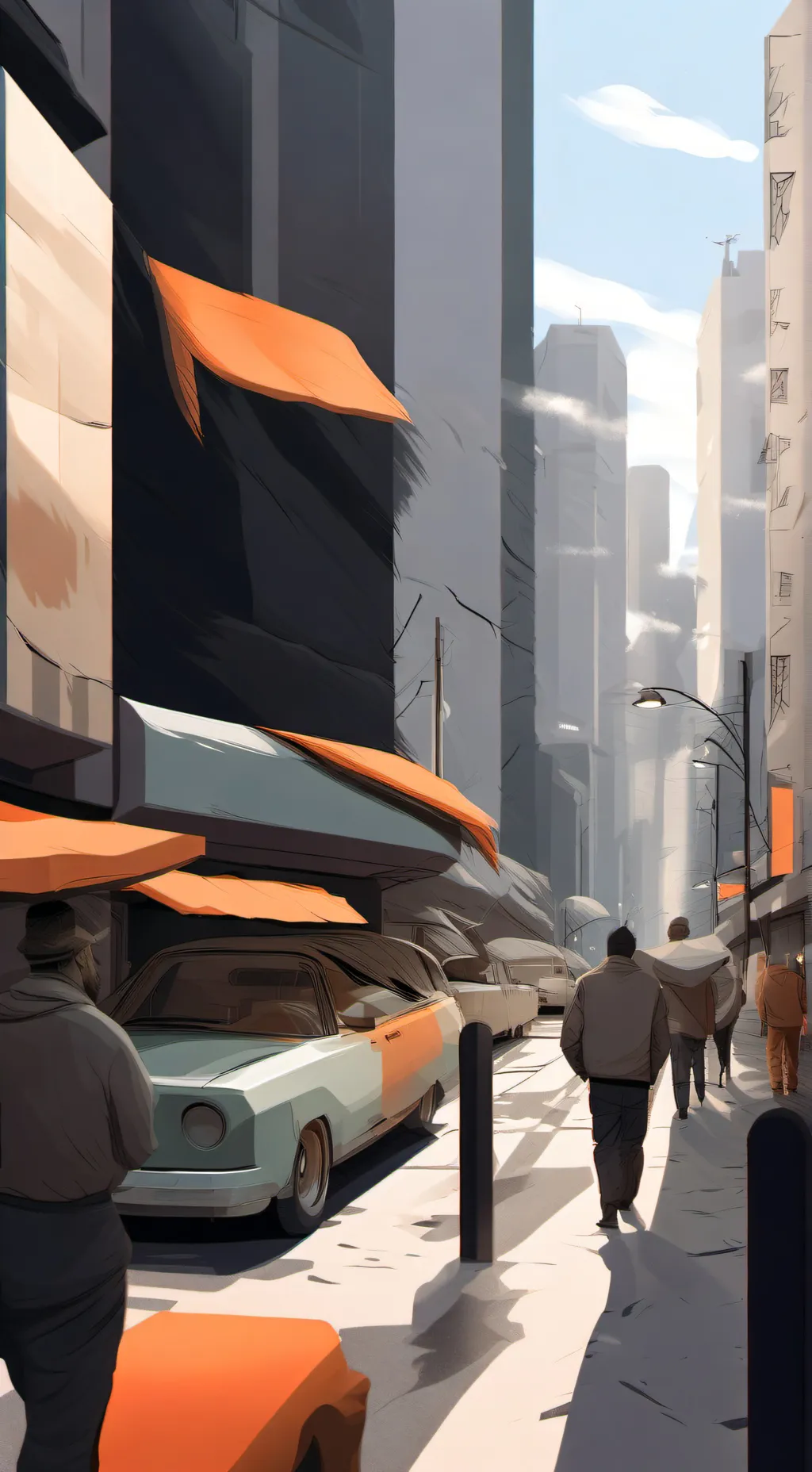 ai character: City  background