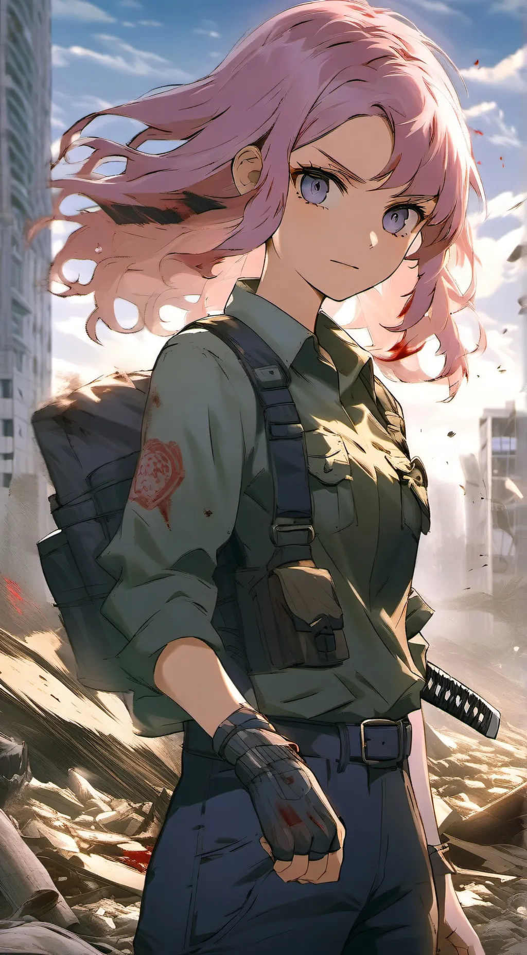 ai character: Mika background