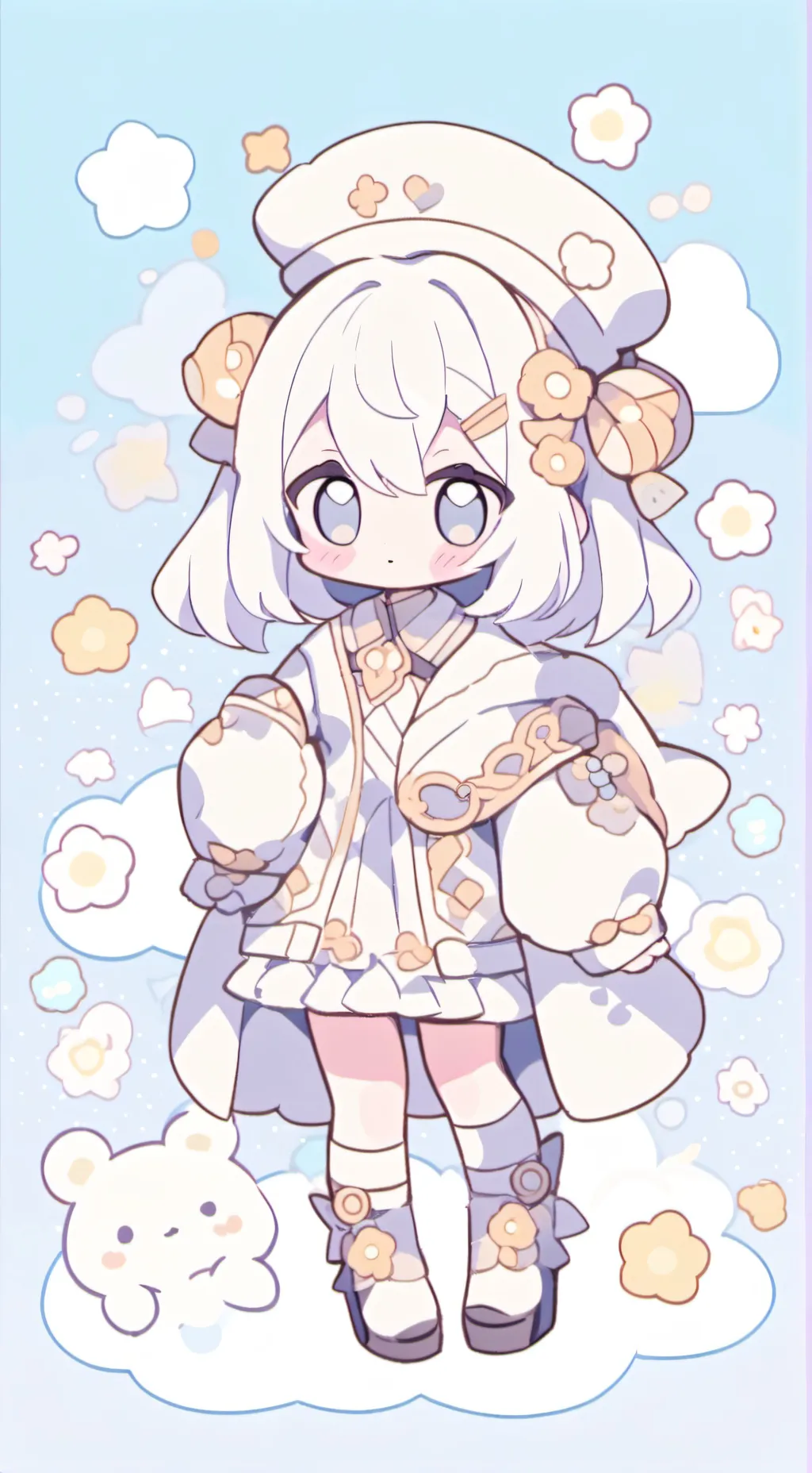 ai character: Momoi background