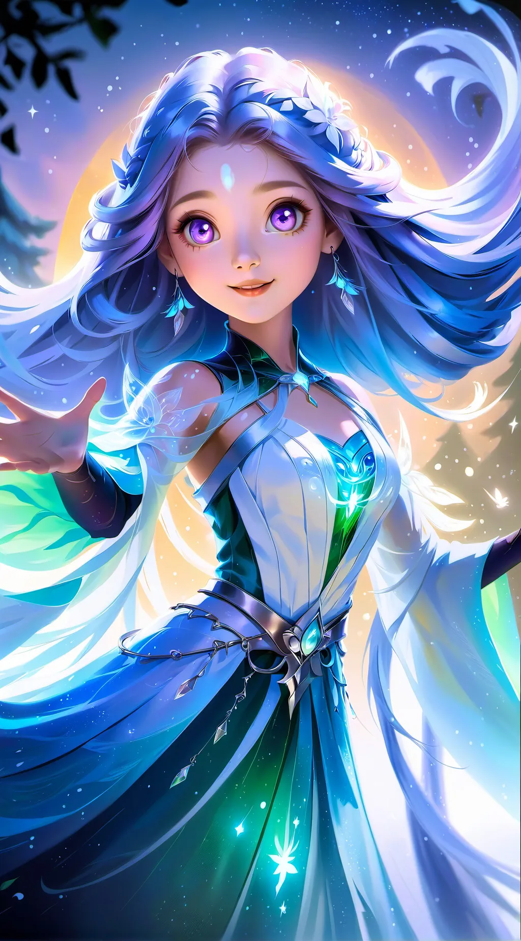 ai character: Estrella background