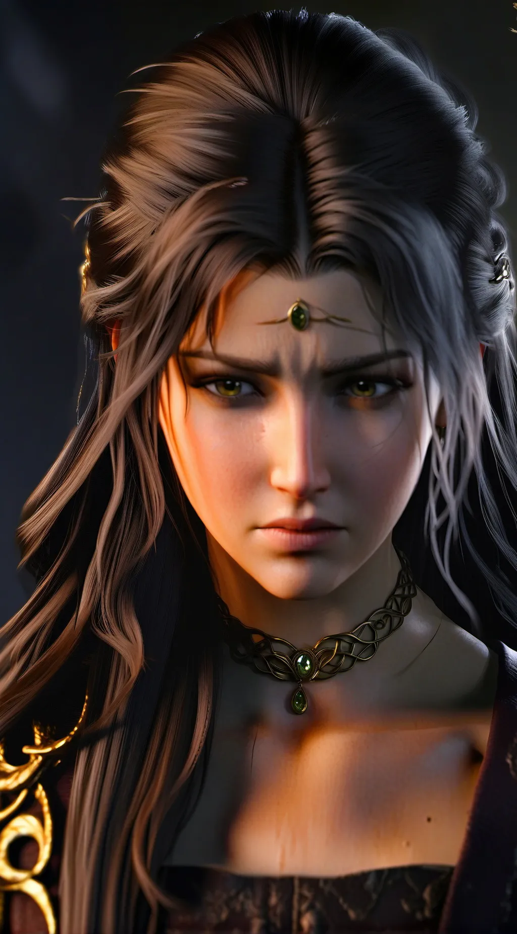 ai character: María UWU background