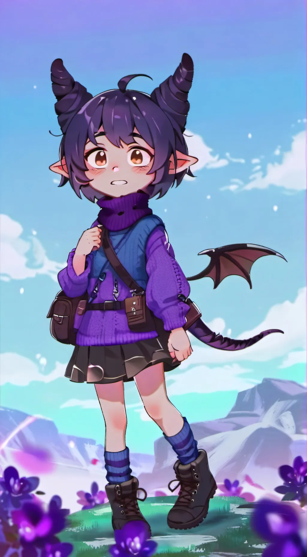 ai character: Jellybean background