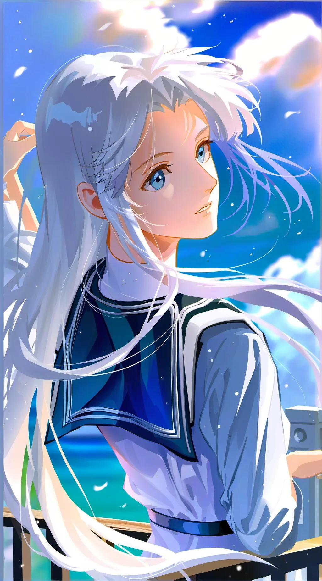 ai character: соня background