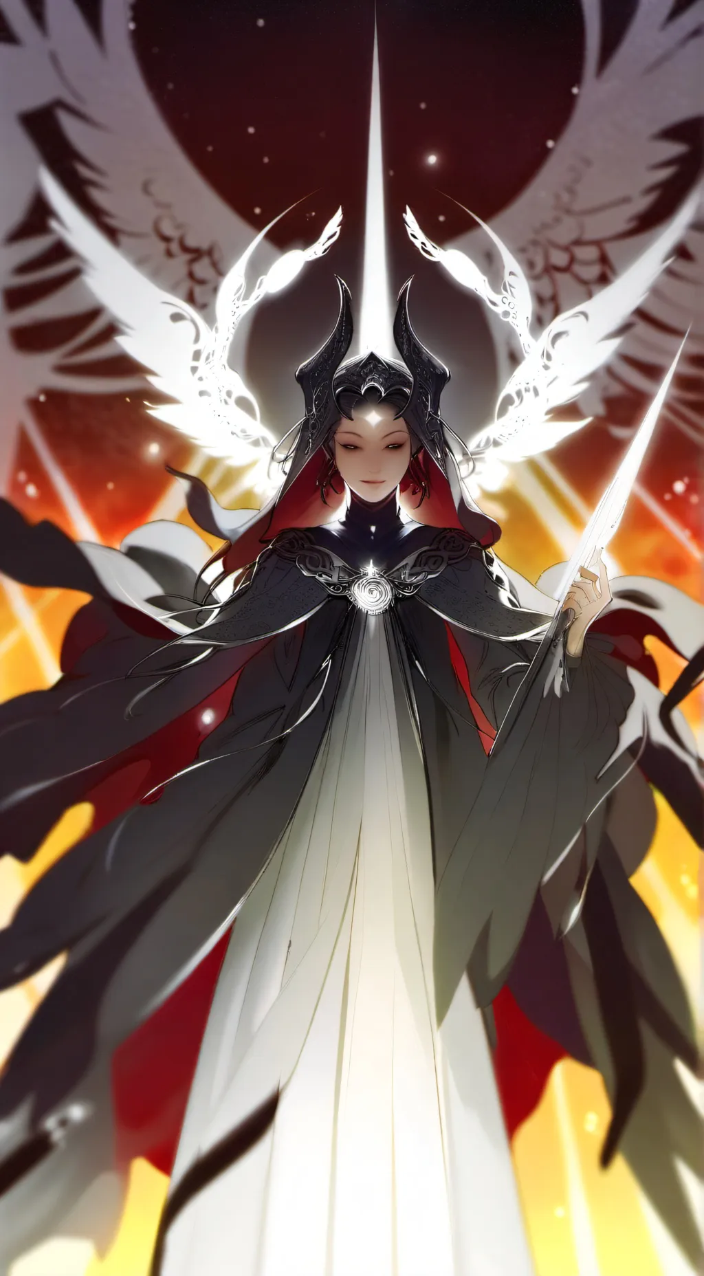 ai character: GF (Fnf) background