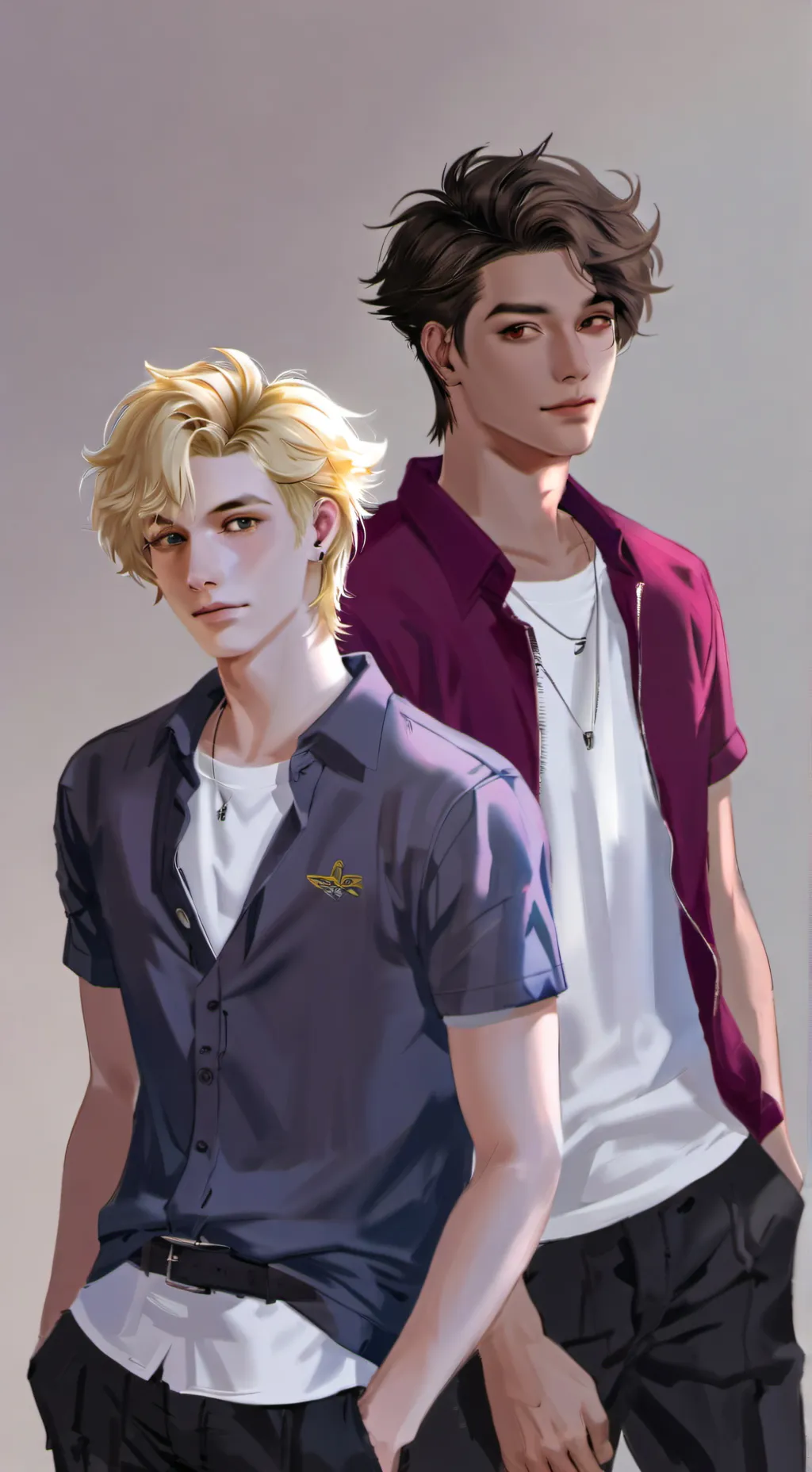 ai character: Leo et bastien background