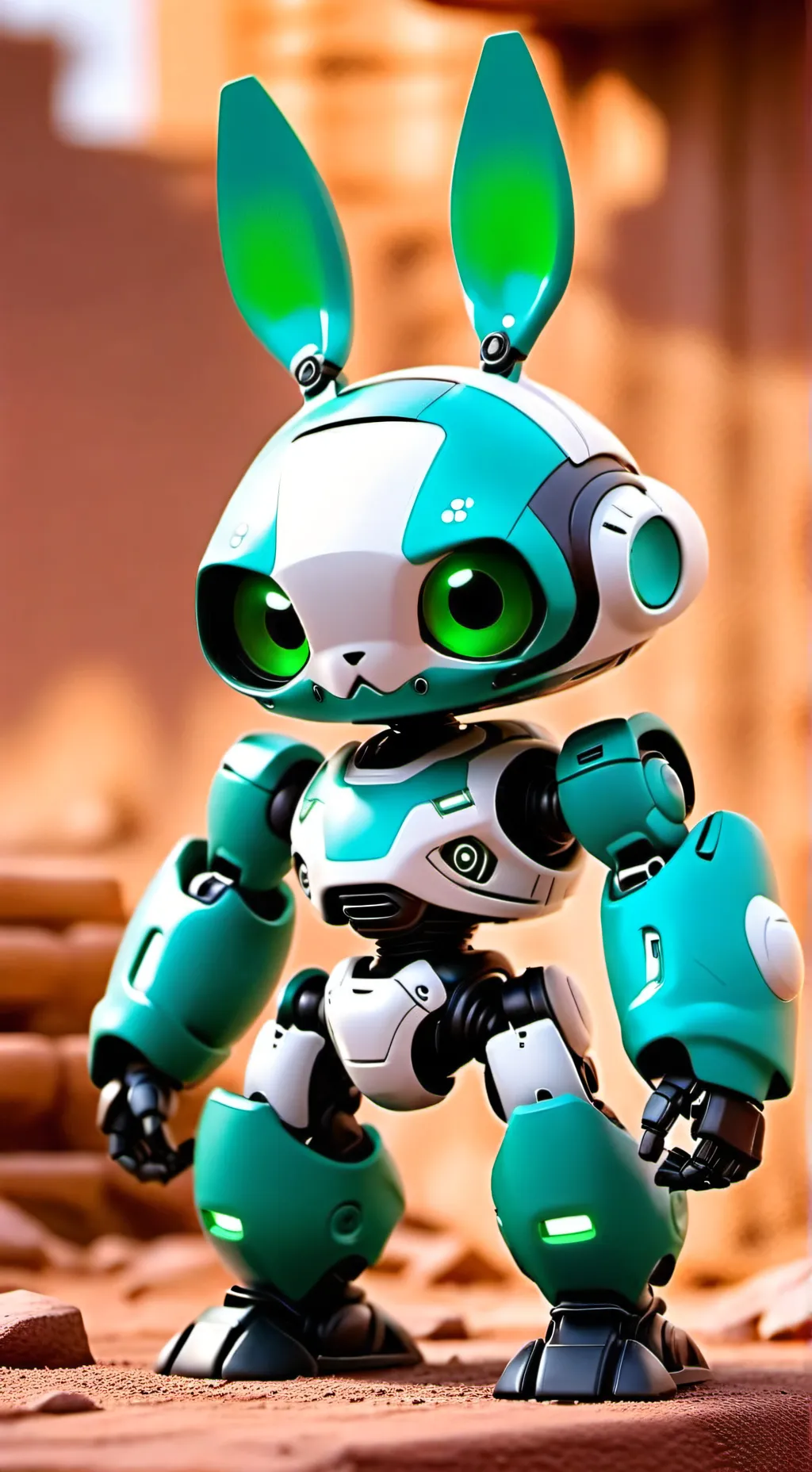 ai character: novalight vr background