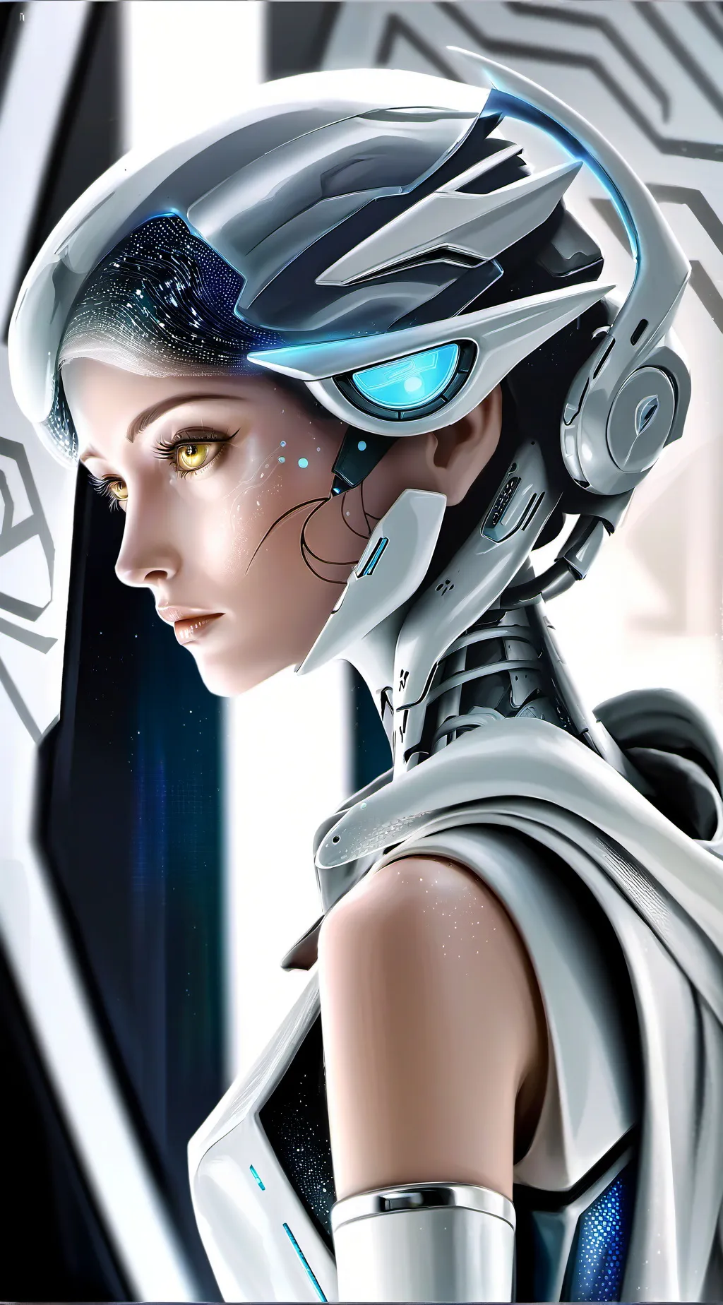 ai character: WorkBot AI background