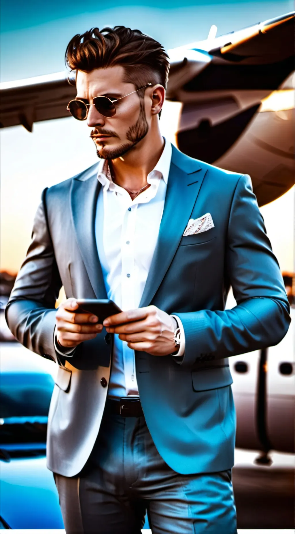 ai character: Ronald Adam background