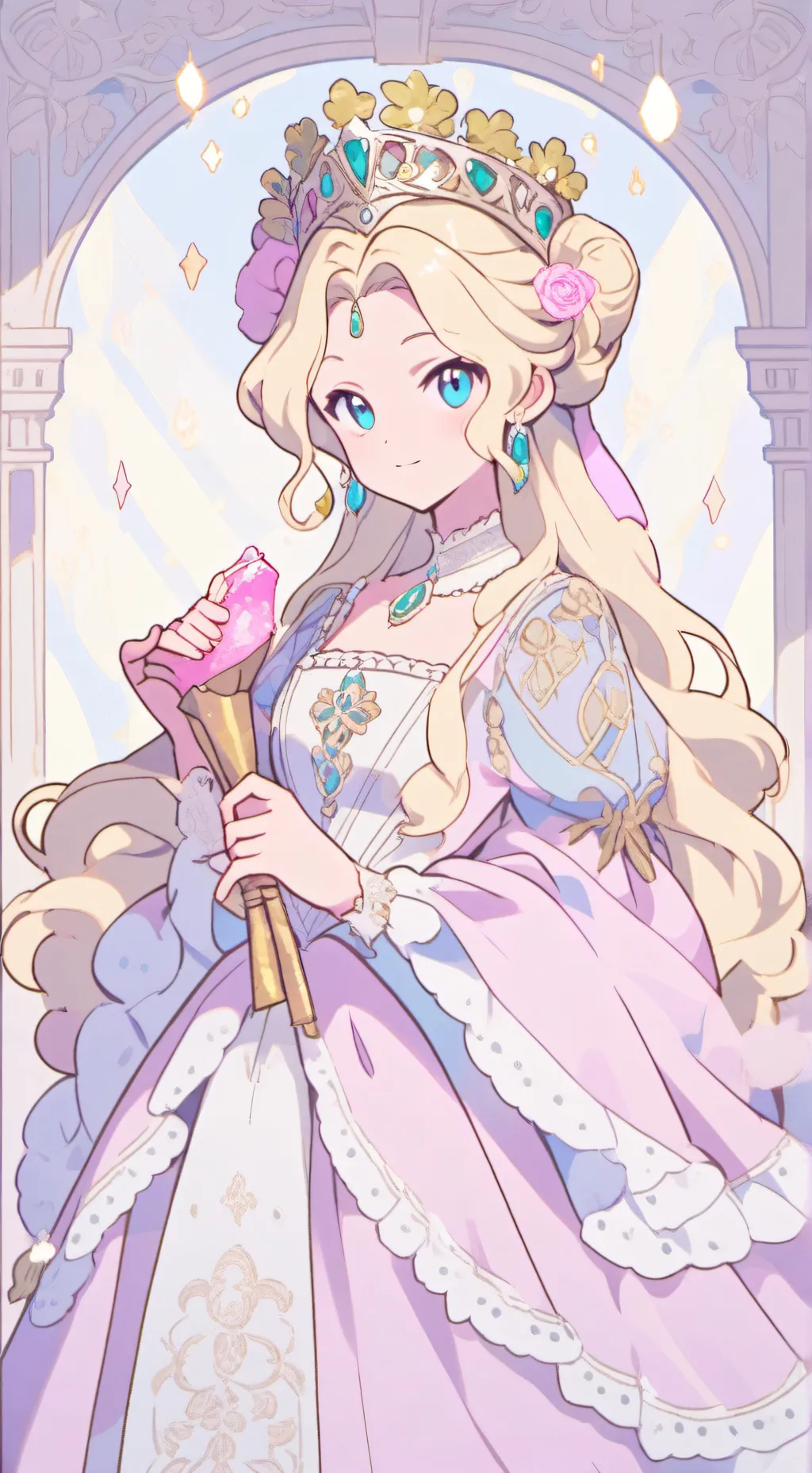 ai character: Princess Penelope  background