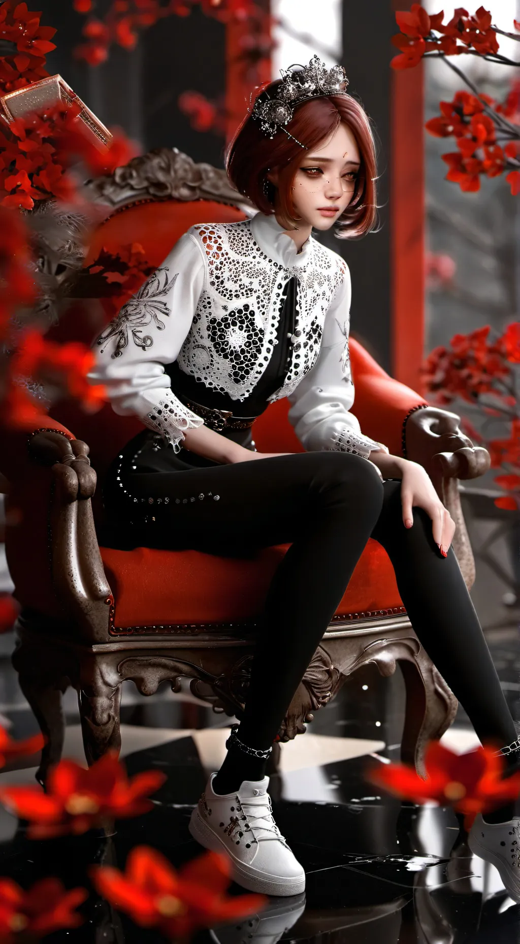 ai character: Чýма 2.0 background