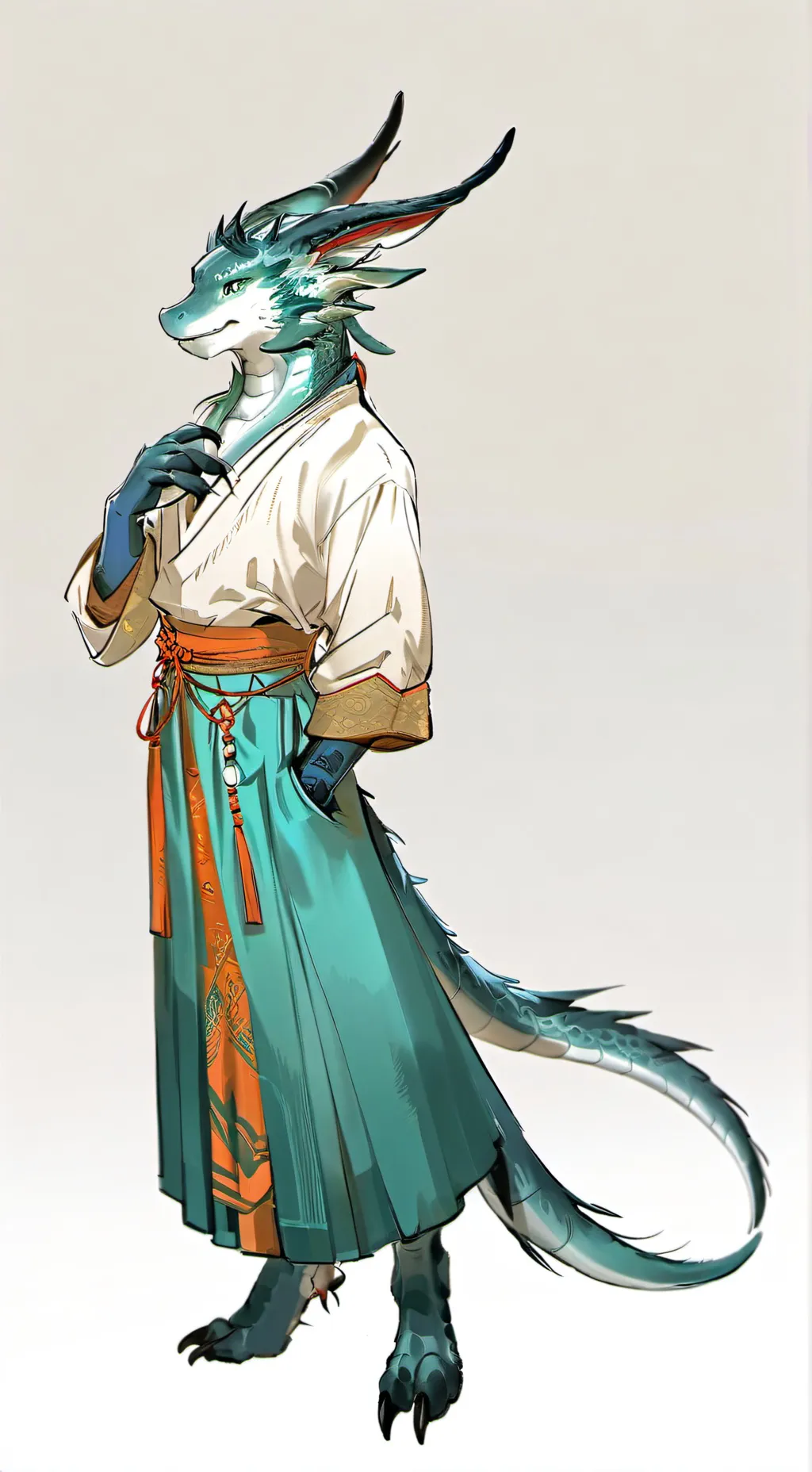 ai character: Zephyra background